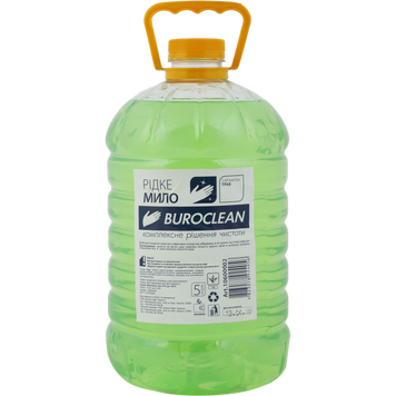 Мыло жидкое BUROCLEAN ECO 5л ТРАВЯНОЕ 10600002 фото
