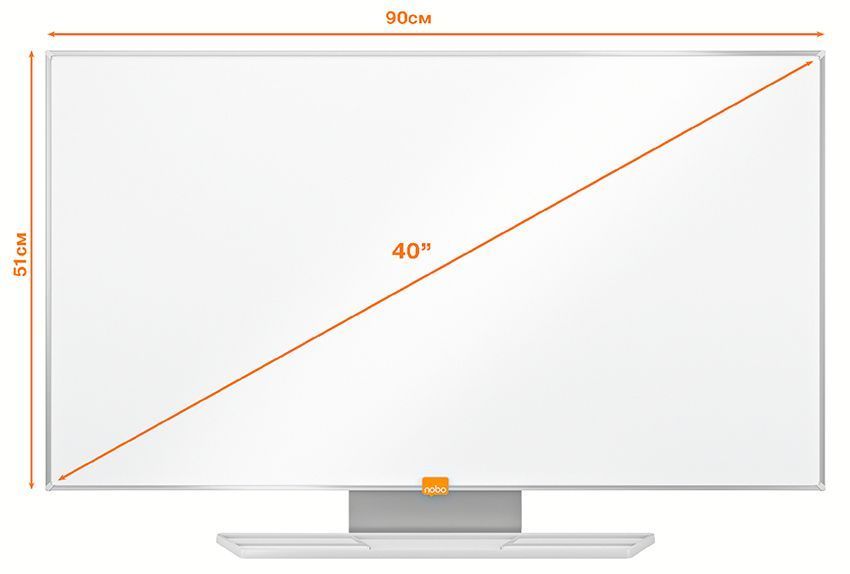 Дошка магнітно-маркерна Nobo Nano Clean Widescreen 40", арт.1905297 1905297 фото