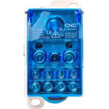 Распределительный блок CNC FTUKK400 400A, на DIN-рейке NV821808 фото