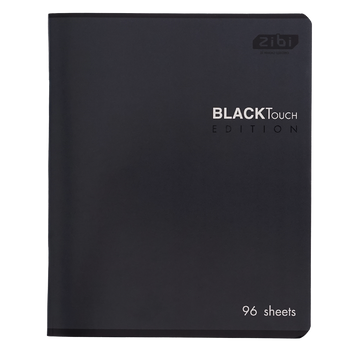 Зошит учнівський загальний BLACK, 96 арк., клітинка, KIDS LINE ZB25.1790K фото
