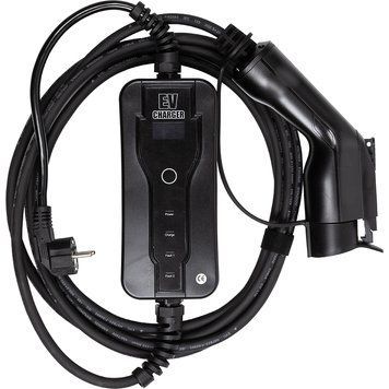 Зарядное устройство для электромобилей HiSmart Type 1 - Schuko (220V), 16A, 3.6кВт, 1-фазное, 5м EV200689 фото