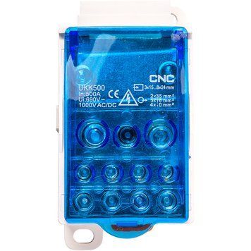 Распределительный блок CNC FTUKK500 500A, на DIN-рейке NV821815 фото