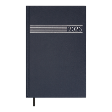 Щоденник датов. 2026 TIME, A5, синій, бумвініл BM.21168-02 фото