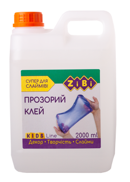 Клей прозорий на PVA-основі, 2000 мл ZB.6142-00 фото