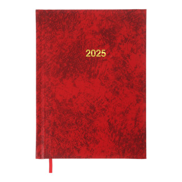 Щоденник датований 2026 BASE, А5, червоний BM.2108-05 фото