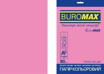 Папір кольоровий NEON, EUROMAX, рожевий, 20 арк., А4, 80 г/м&sup2; BM.2721520E-10 фото