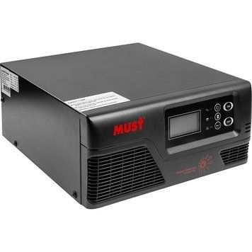 Преобразователь напряжения Must 300W с чистой синусоидой, 12V, LCD (EP20-0312PRO) KD00MS0046 фото