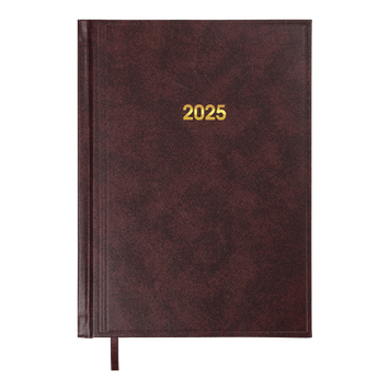 Щоденник дат. 2026 BASE(Miradur),L2U, A5, 336 стор., бордовий, бумвініл/поролон BM.2108-13 фото