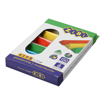 Пластилин 6 цветов, 150 г, KIDS Line ZB.6225 фото