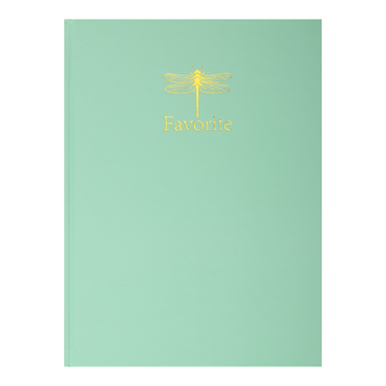 Книга канцелярская FAVOURITE, PASTEL, А4, 96 л., клетка, офсет, тв.ламинированная обложка, мятная BM.2400-438 фото
