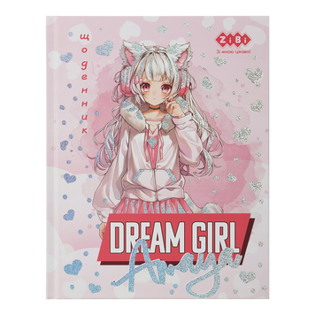 Дневник школьный ANIME, A5+, 40 л., интегр. обл., мат. ламинация + выб.УФ-лак и тисн.фольгой, KIDS Line ZB.13925 фото