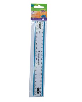 Лінійка 20см, з блакитною смужкою, блістер, KIDS Line ZB.5610-14 фото