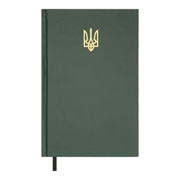 Щоденник недат. AIRY , A5, зелений , бумвініл, 336 стор BM.20731-04 фото