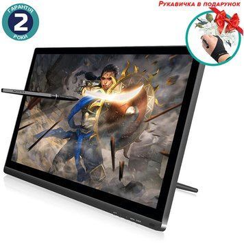 Утинка!!! Графический монитор Huion Kamvas GT-191+перчатка GT191 фото