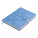 Щоденник недат. VELOUR, A5, блакитний, штуч.шкіра, 336 стор BM.20770-14 фото 2