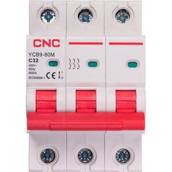 Модульный автоматический выключатель CNC YCB9-80M 3P C32 6ka NV821556 фото