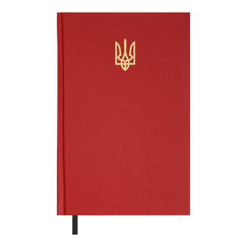 Щоденник недат. AIRY, A5, червоний , бумвініл, 336 стор BM.20731-05 фото