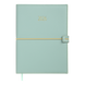 Щоденник датов. 2026 PANDORA, A5, м'ятний, штуч.шкіра BM.21141-38 фото 1