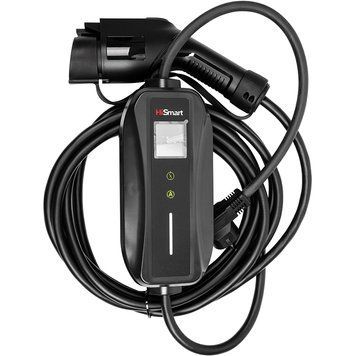 Зарядное устройство HiSmart для электромобилей Type 1-Schuko (220V), 6-16A, 5 м EV200849 фото